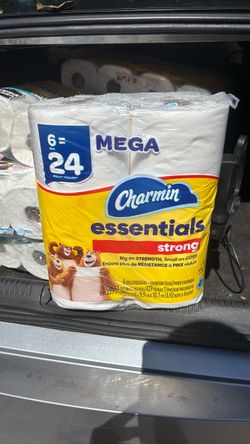 Charmin Essentials Strong Mega Roll 6-Pack