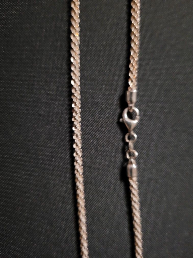 Sterling Silver Rope Chain