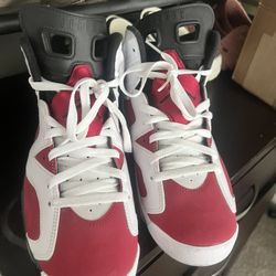 Carmine 6s Size 9.5