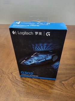 Logitech G302 Daedalus Prime MOBA Wired Gaming Mouse Black. USB PC. Brand New.