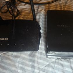 Modem and Router 