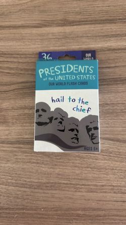 Presidents Flash Cards-Free