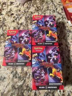 Pokemon Destined Rivals Booster Bundle