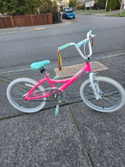 Kids Bike Bubble Pop! 20", Hand and Foot Break, 4-10 Years, Very Good Condition