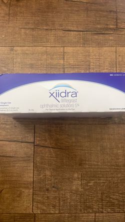 Xiidra eyedrops