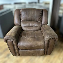 Delivery Available Brown recliner chair