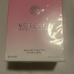 New Sealed 3.0 Fl Oz Versace  Bright Crystal Way De Toilette