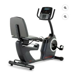 ProForm 325 CSX; Recumbent Exercise Bike with 5” Display, Built-In Tablet Holder, and Fan