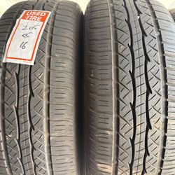 205/55/16 Kumho (2 Tires) $60.00/ Both 