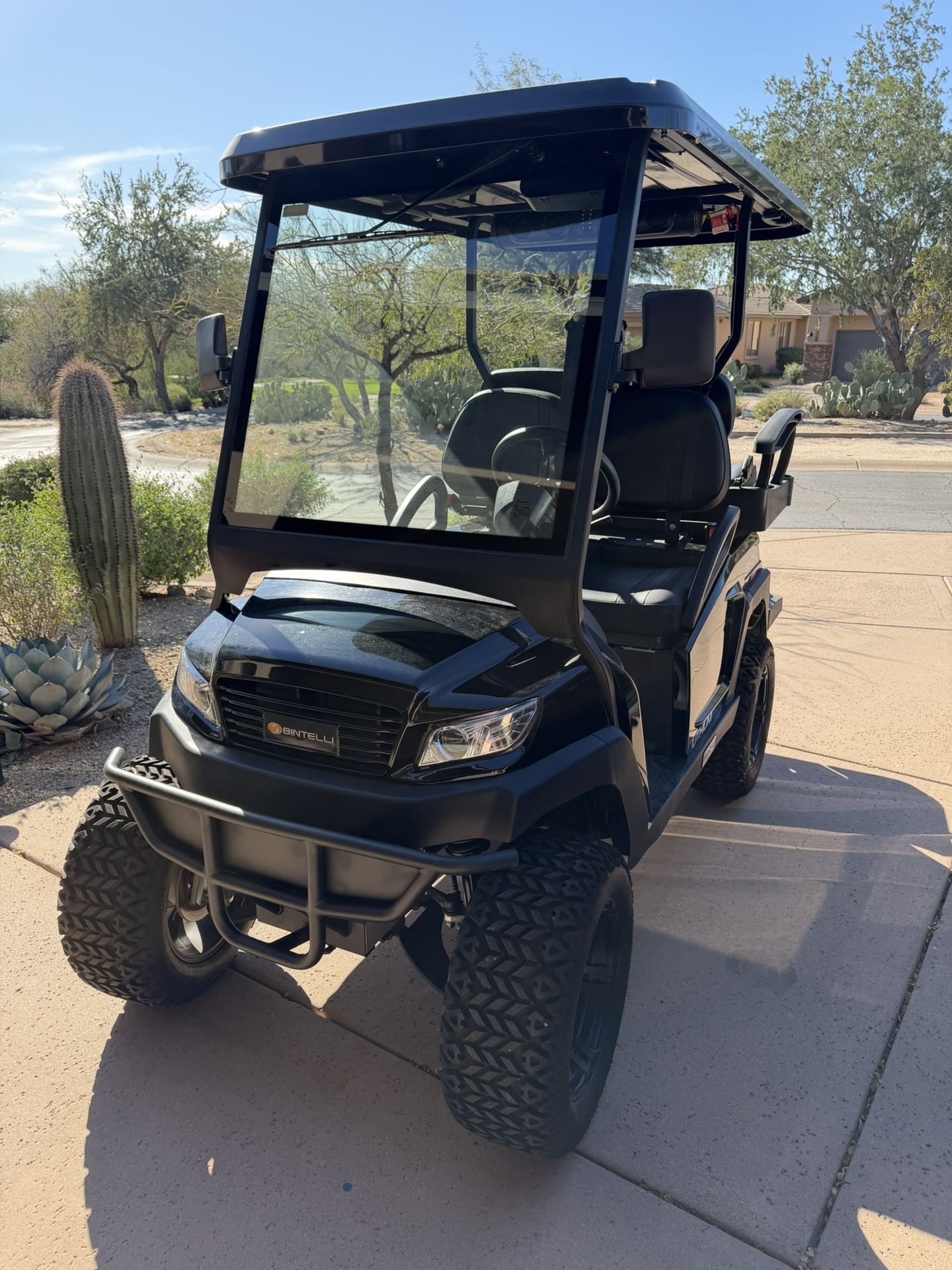 2024 Bintelli Beyond 4-Passenger Lifted Street Legal LSV Golf Cart - Lithium Battery, Sound Bar, Like New!