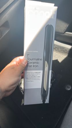 New conair flat iron