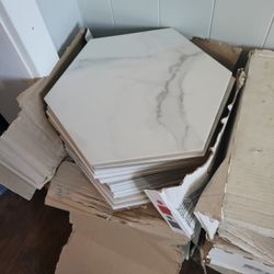 Porcelain Tile 6 Sided New In Boxes