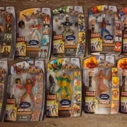 Marvel Legends Ares BAF Complete 2007 Set + Variations 