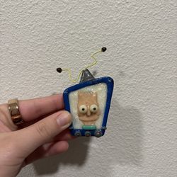 Vintage handmade Bart Simpson figure trinket