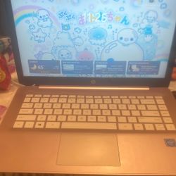 Pink HP Laptop 