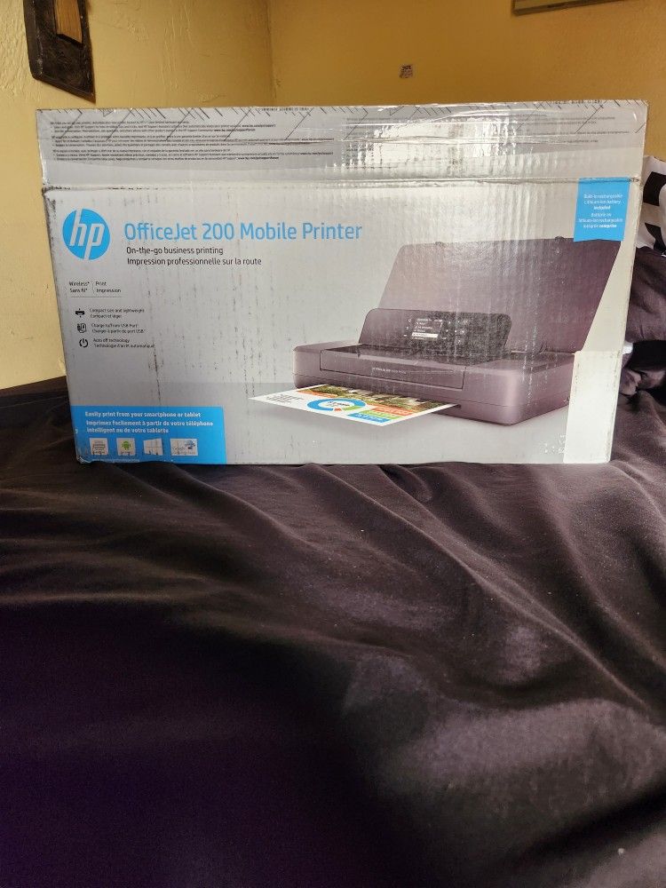 HP Officejet 200 Mobile Printer (Refurbished)