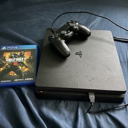 PS4 Slim - 1TB - One PS4 Controller - Call of Duty: Black Ops 4
