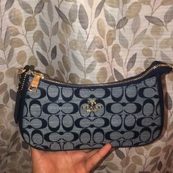 Light blue Coach Bag