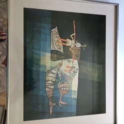 FRAME + Paul Klee REPRO PRINT