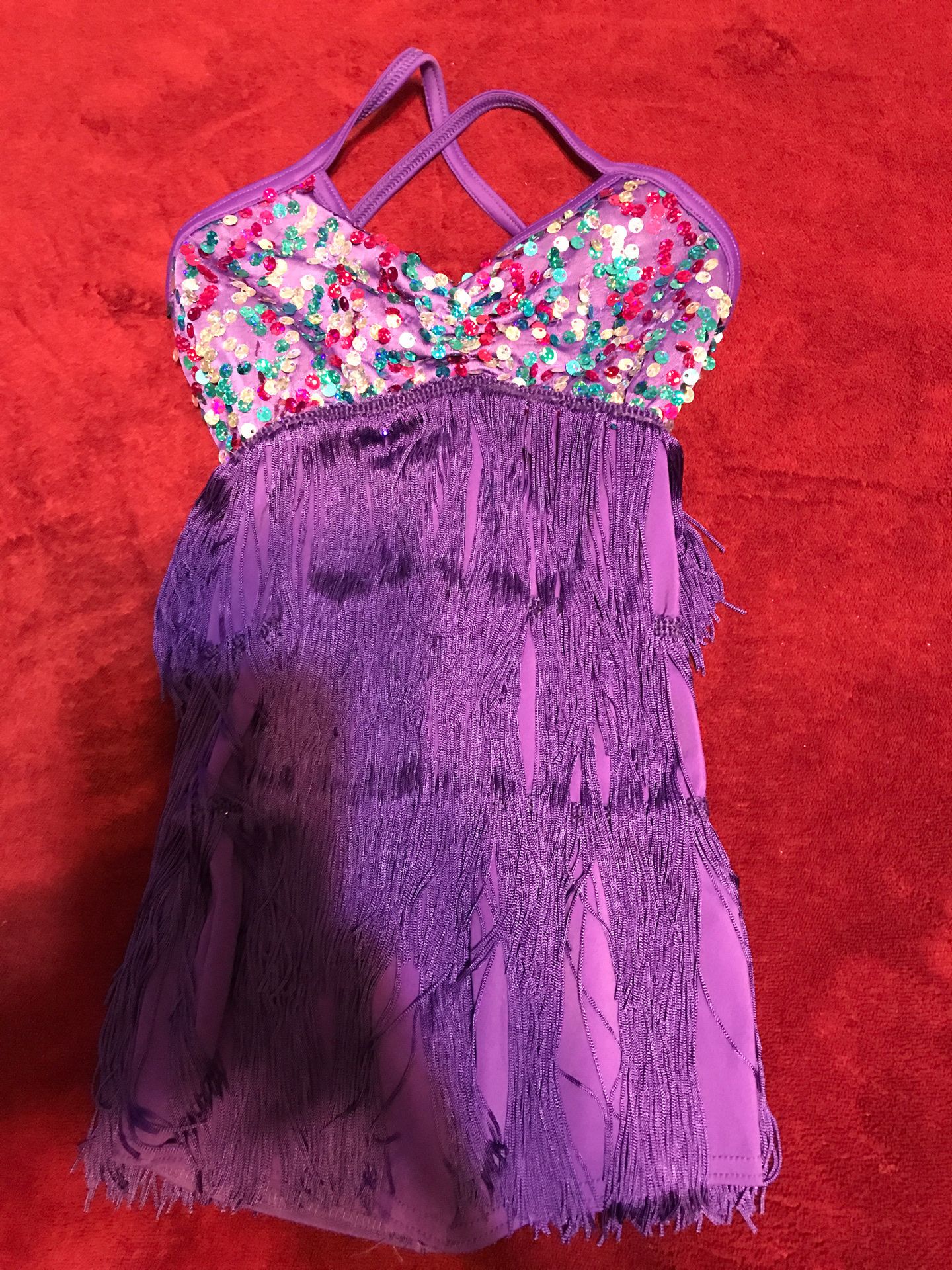 Weissman dance costume size lc (7/8) girls