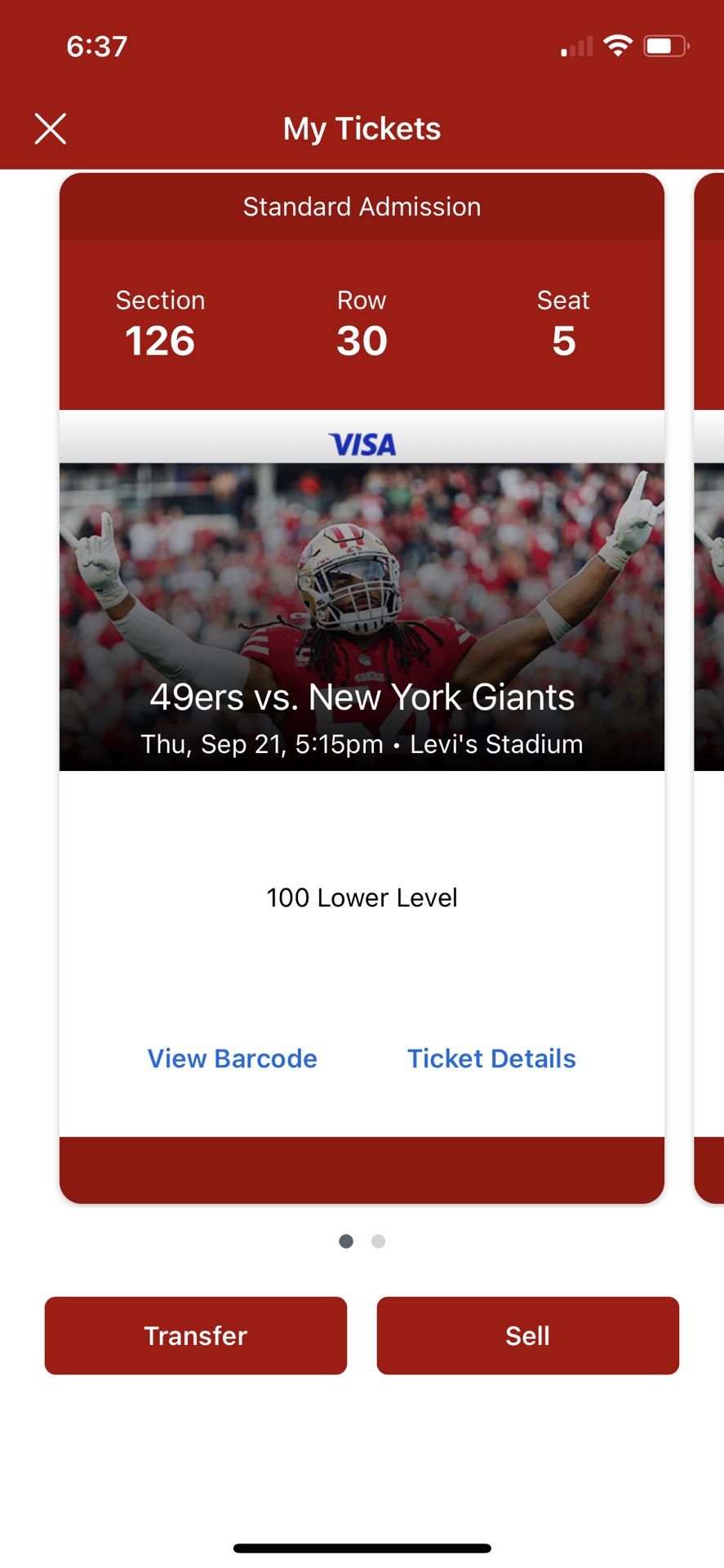 San Francisco 49ers Tickets
