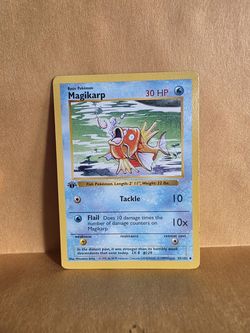 Magikarp - 1st Edition Base Set SHADOWLESS - Pokémon