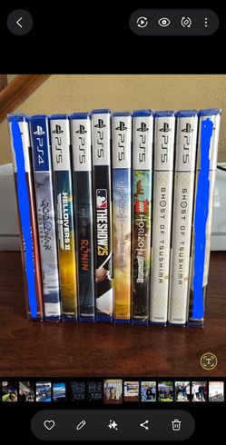 PS5/PS4 Game Bundle – 8 Sealed Titles