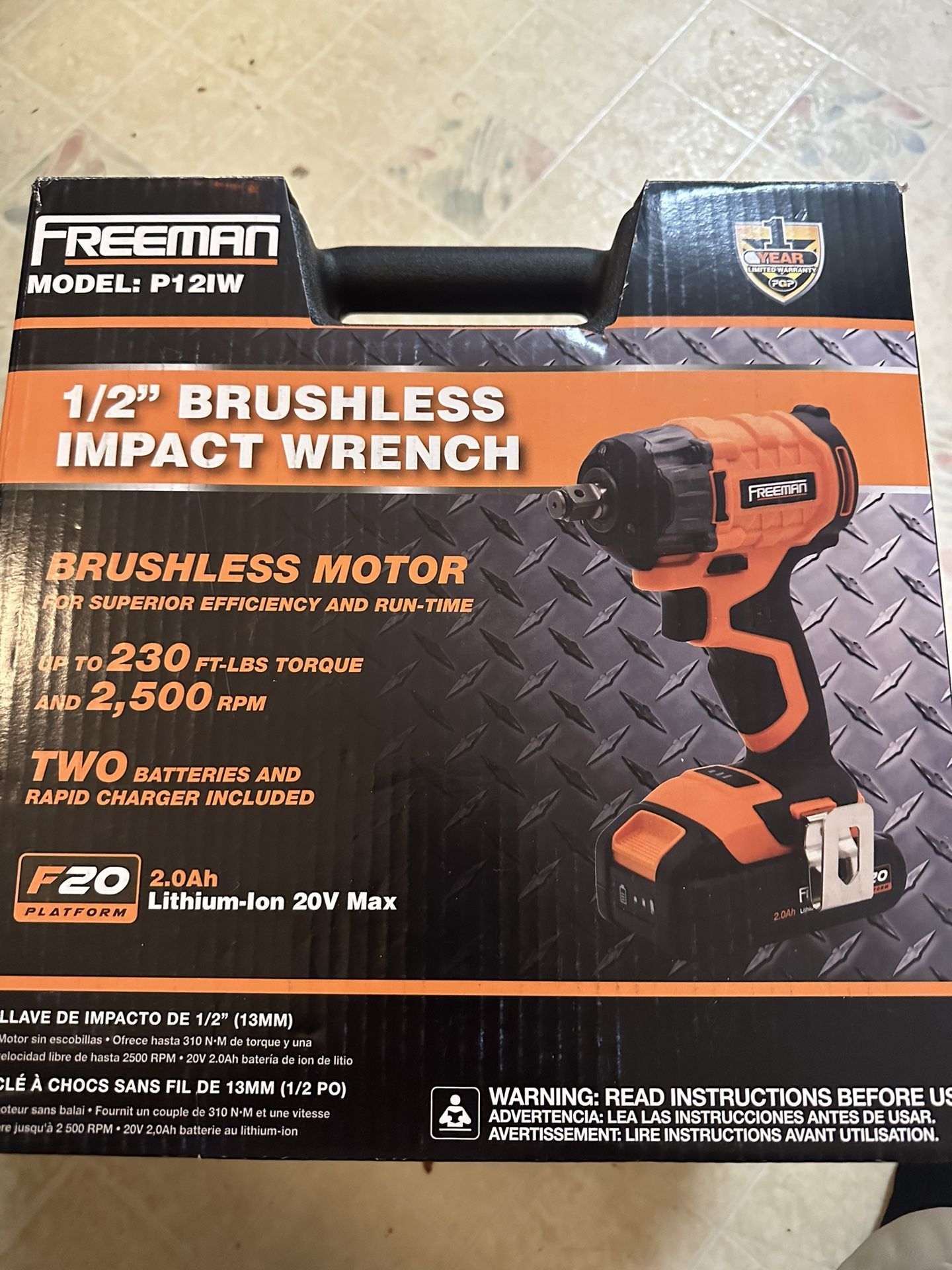 Freeman 1/2 Impact