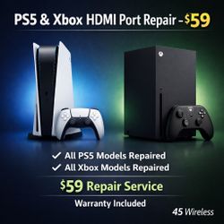 HDMI Port Repair - PS5/Xbox