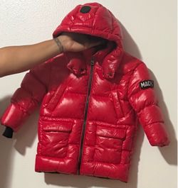 Mackage Toddler Kennie Down Jacket with Hat  Sz 2