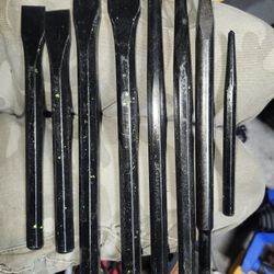 8 PIECE PUNCH AND CHISEL SET