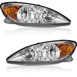 Toyota Camry Headlight   2002 / 2003 / 2004 Left & Right Pair /