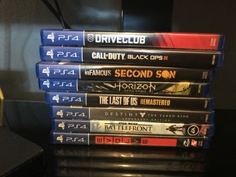PS3 PS4 GAMES