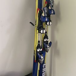 Skis With Boots 