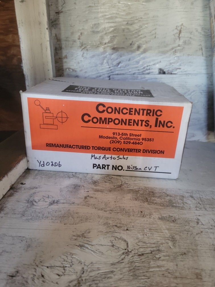 2012 Nissan Versa Transmission Torque Converter