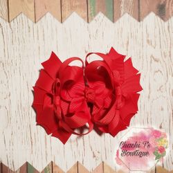 Red boutique bow