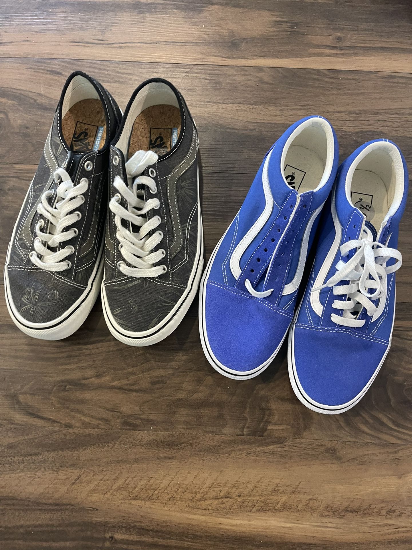 Vans $40 For Both Size 9.5