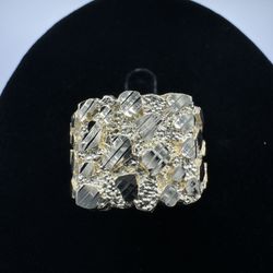 Gold  Nugget Ring