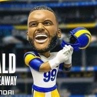 Aaron Donald Bobblehead Goat 11/23/25 SGA