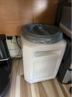 Cat Litter and Cat Food Container