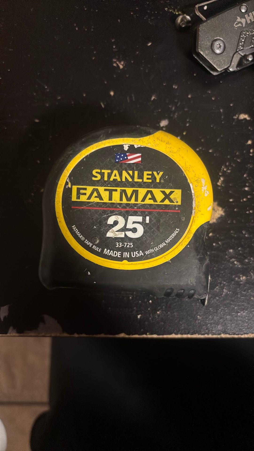 Stanley Fat max 25 measuring tape