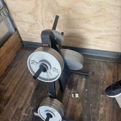 Weights Plates And Olympic Bar