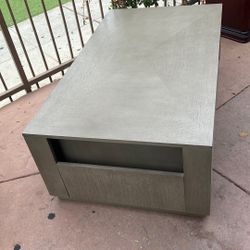 Modern Low Rectangular Coffee Table
