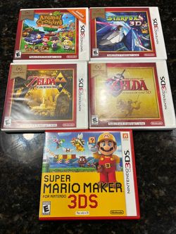 Nintendo 3DS Games Lot of 5