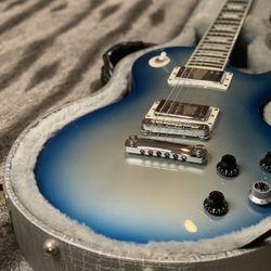 2007 Gibson Les Paul Robot 1st Edition Blue Silverburst w/Original Case