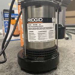 RIDGID 1 HP sump pump 1000RSDS
