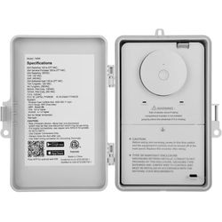 Suraielec WiFi Pool Timer, Outdoor Indoor Smart Switch, 40 AMP, 2HP, 120, 240, 277 VAC, Heavy Duty Pool Controller Light Timer Box for Pool Pump, Wate