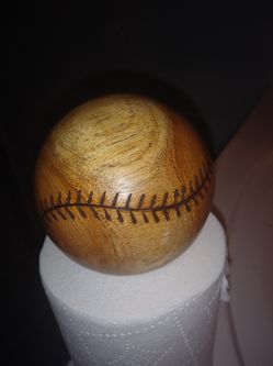 Unique Wooden Baseball