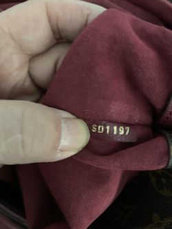 LOUIS VUITTON HAND BAG AND WALLET