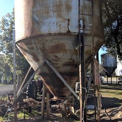Antique Animal Feed Storage Tank